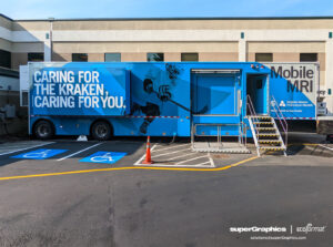 Crucial Catch Trailer Wrap, completed by SuperGraphics.