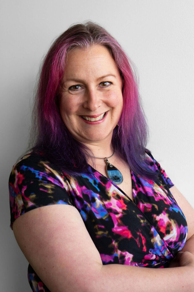 Headshot of Jenn Holt, SuperGraphics' Prepress Manager