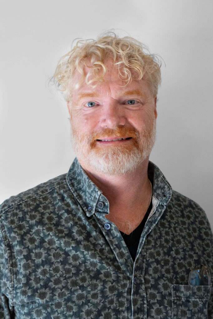 Headshot of Grant Hawley, Account Executive at SuperGraphics.