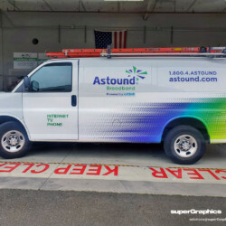 Astound Broadband Fleet Rebrand, completed by SuperGraphics.