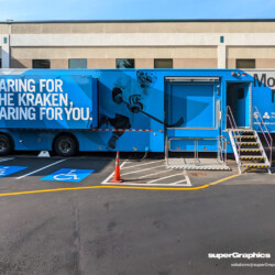 Crucial Catch Trailer Wrap, completed by SuperGraphics.
