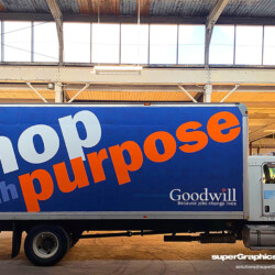 Supergraphics Goodwill Fleet Truck Wraps