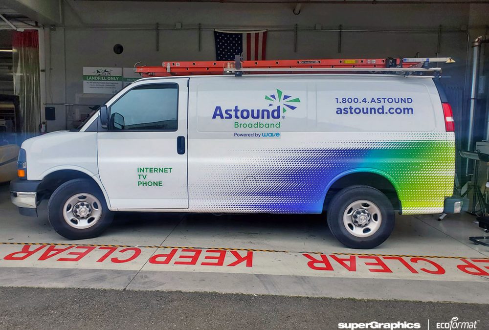 Astound Broadband Fleet Rebrand, completed by SuperGraphics.
