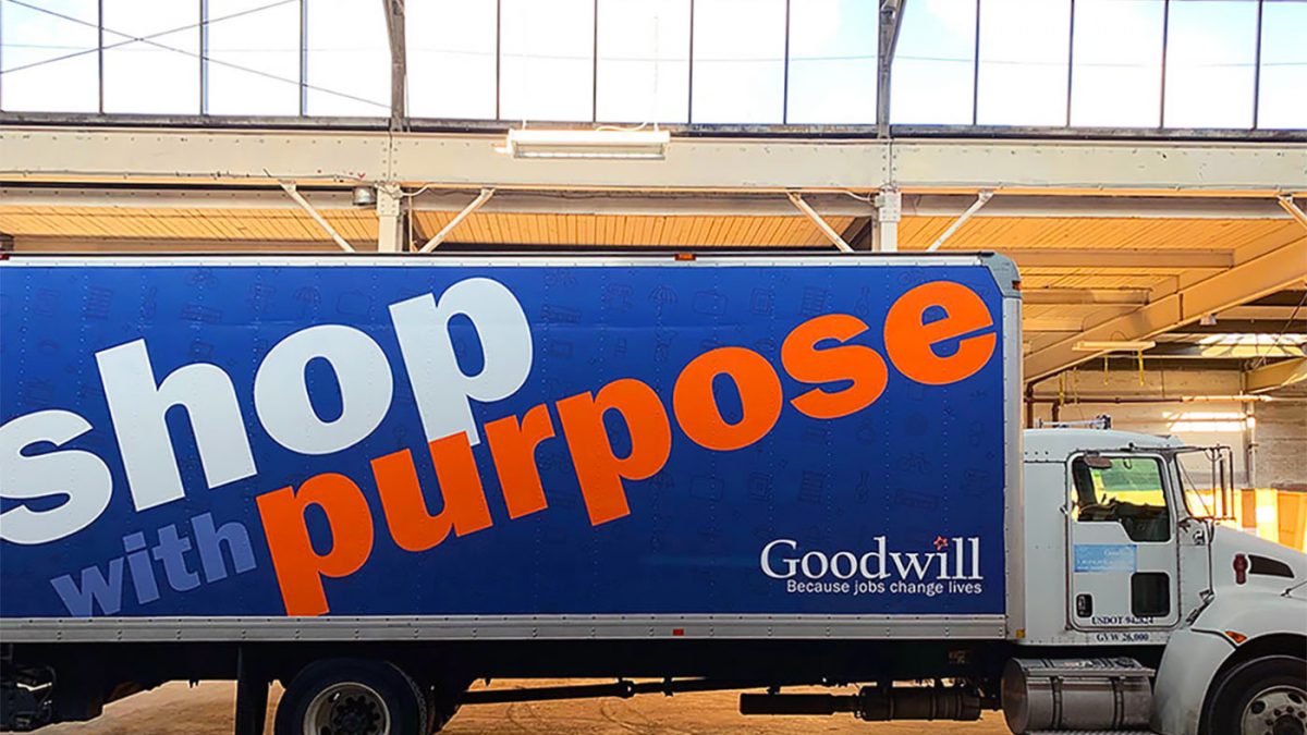 Supergraphics Goodwill Fleet Truck Wraps