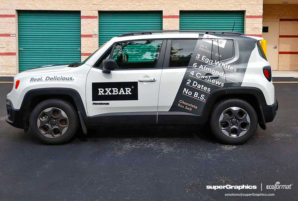 Supergraphics RX Bar Fleet Vehicle Wraps