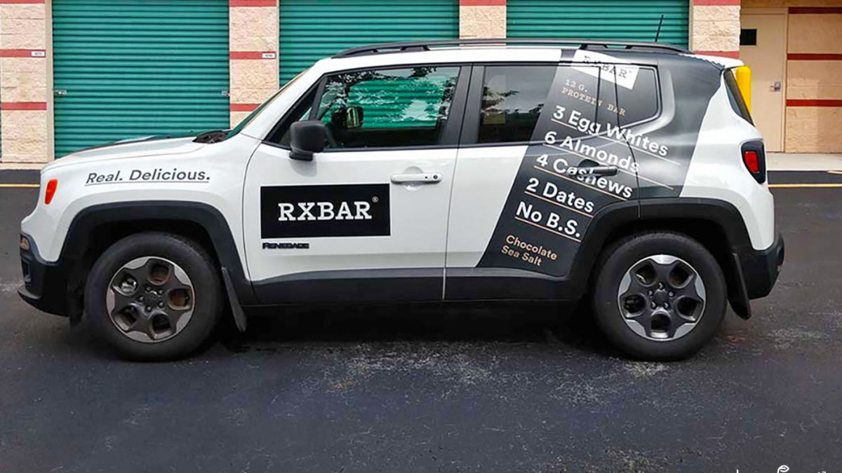 Supergraphics RX Bar Fleet Vehicle Wraps